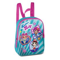 Mini mochila menino e menina várias estampas escolar passeio