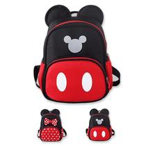 Mini mochila MOMODEER Red Cartoon Bag Mouse Ears Bowknot