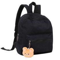 Mini mochila Phaoullzon Girls para crianças e adolescentes preta