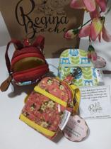 Mini mochila porta moedas