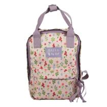 Mini Mochila Quadrada Rosa by Sof - Sabra Mini Mochila Quadrada Rosa by Sof - Sabra