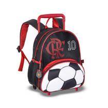 Mini Mochila Roda Infantil Flamengo Bola Clio
