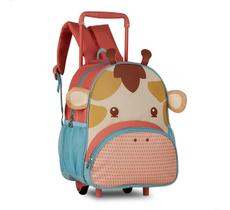 Mini Mochila Rodinha 33cm Escolar Infantil Animais Clio Pets Mini Mochila Rodinha 33cm Escolar Infantil Animais Clio Pets