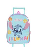 Mini Mochila Rodinhas Creche Escolar Lilo Stitch Disney