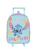 Mini Mochila Rodinhas Creche Escolar Lilo Stitch Disney