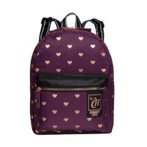 Mini Mochila Sestini Capricho Wishes Corações Roxo