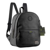 Mini Mochila Snoopy Semax Com Chaveiro Bolsa Costas SP2899 Cor:PretoTamanho:ÚnicoGênero:Feminino