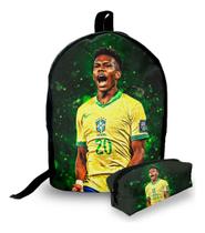 Mini Mochila Urbana + Estojo - Estevão Brasil - Lançamento Mini Mochila Urbana + Estojo - Estevão Brasil - Lançamento