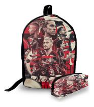 Mini Mochila Urbana + Estojo - Flamengo - Lançamento 2025 Mini Mochila Urbana + Estojo - Flamengo - Lançamento 2025