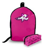 Mini Mochila Urbana + Estojo - O Rosa - Lançamento 2025 Mini Mochila Urbana + Estojo - O Rosa - Lançamento 2025