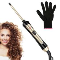 Mini Modelador de Cabelo Elétrico 9mm - Permanente e Ondulado