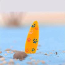 Mini Modelo De Escala De Prancha De Surf Ornamentos 6 Peças Casa De Bonecas Simulação De Praia