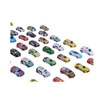 Mini Modelos De Carros Diecast Para Meninos, 100 Peças, Veículo De Inércia, Brinquedos Para