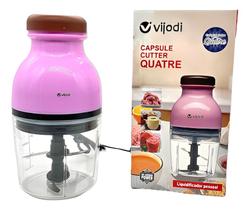 Mini Moedor Elétrico Carne Alimentos Frutas Alho Gelo Vijodi