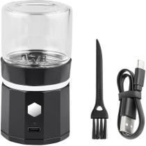 Mini moedor elétrico de ervas portátil com carregamento USB Mini moedor elétrico de ervas portátil com carregamento USB