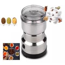 Mini Moedor Elétrico De Grãos 200watts de Potencia Para Café Temperos Amendoim e Muito Mais