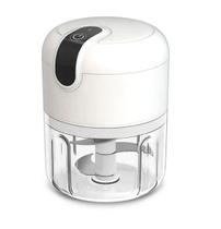 Mini Moedor Processador Elétrico Recarregável USB 3 Lâminas Mini Moedor Processador Elétrico Recarregável USB 3 Lâminas