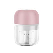 Mini Moedor Triturador Alho Elétrico Alimentos Processado 250 ML