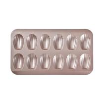 Mini Molde De Bolo De Aço Inoxidável, Bandeja Madeleine De Lata, Panelas Antiaderentes Para