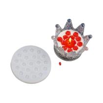 Mini Molde De Silicone Rosa Para Confeitaria, Decoração De Sobremesas Com Açúcar, Copo De