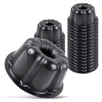 Mini moldes de pudim de plástico para assar Pan O'Creme, pacote com 25