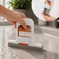 Mini Mop Portátil Duhome com Esponja Absorvente Espremedor Manual Rodo de Limpeza Multifuncional para Cozinha Banheiro Vidros Espelhos Pia Mesa Mini Mop Portátil Duhome com Esponja Absorvente Espremedor Manual Rodo de Limpeza Multifuncional para Cozinha Banheiro Vidros Espelhos Pia Mesa
