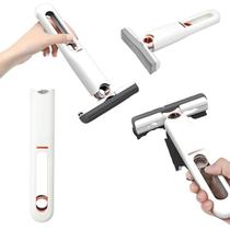 Mini Mop Rodinho Portátil Esfregão Ajustável Dobrável para Limpeza Eficiente de Vidros e Azulejos com Mecanismo Retrátil