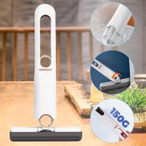 Mini Mop Rodo Branco Esfregão Portátil Para Limpeza Fácil