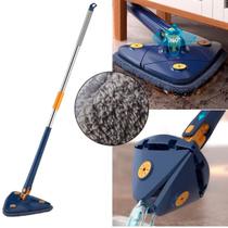 Mini Mop Triangular Dobrável Ideal para Cantos e Fendas Mini Mop Triangular Dobrável Ideal para Cantos e Fendas