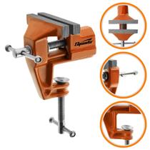 Mini Morsa Bancada Numero 3 Torno Manual 75 mm Sparta N3 Ferreiro Cutelaria Marceneiro Profissional