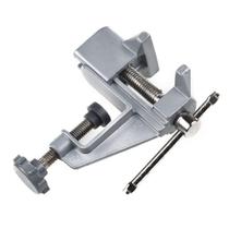 Mini Morsa De Bancada 35 Mm Com Base Fixa Ajustável Portátil E Compacta Em Aço Carbono Mini Morsa De Bancada 35 Mm Com Base Fixa Ajustável Portátil E Compacta Em Aço Carbono