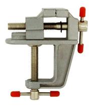 Mini Morsa Torno de Mesa e Bancada em Aço Metal P/ Bijuterias, Hobby