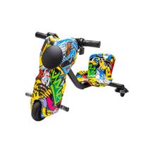 Mini Moto 36v Grande Grafite com Leds e Bluetooth Unitoys Para Crianças Black Friday Mini Moto 36v Grande Grafite com Leds e Bluetooth Unitoys Para Crianças Black Friday