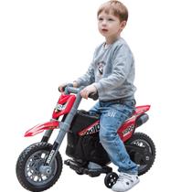 Mini Moto Cross Elétrica Infantil Importway Vermelha 6V