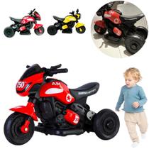 Mini Moto Cross Esportiva Elétrica 6V Infantil Motoca Daily Menino Menina Criança