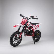 Mini Moto Cross Infantil 49cc 2 Tempos Gasolina Freio Disco