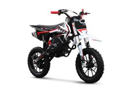 Mini Moto Cross Mxf vemelha 60f Ferinha Motor 4t P Manual