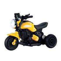 Mini Moto Elétrica Daily Amarela Infantil 6V Sons Unitoys Mini Moto Elétrica Daily Amarela Infantil 6V Sons Unitoys