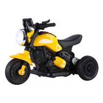 Mini Moto Elétrica Daily Infantil 6v Com Som Unitoys Amarelo Voltagem Do Carregador 110v/220v