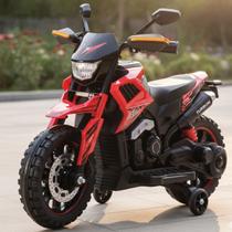 Mini Moto Elétrica Esportiva Infantil com Luz Led Som Motor Mini Moto Elétrica Esportiva Infantil com Luz Led Som Motor