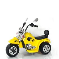 Mini Moto Elétrica Infantil 6v Amarela Zippy Toys