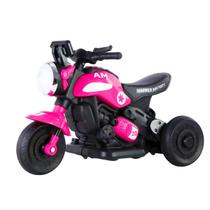 Mini Moto Elétrica Infantil 6V com Som e Música Unitoys