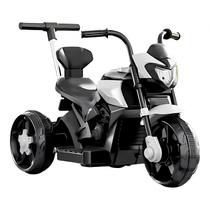 Mini Moto Elétrica Infantil 6V Motoca Race Cinza Para Meninos Mini Moto Elétrica Infantil 6V Motoca Race Cinza Para Meninos