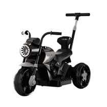 Mini Moto Elétrica Infantil 6v Preta Speed Com Empurrador Mini Moto Elétrica Infantil 6v Preta Speed Com Empurrador