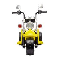 Mini Moto Elétrica Infantil Amarela c/ Bateria Recarregável 6V +3 Anos Zippy Toys - 9022
