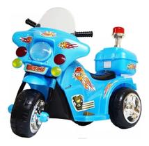 Mini Moto Elétrica Infantil Azul Importway BW006AZ