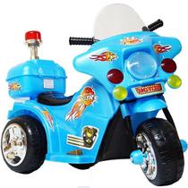 Mini Moto Eletrica Infantil Azul