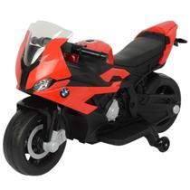 Mini Moto Elétrica Infantil Bateria 12V Bmw S1000rr Som Farol Led Importway Bw365 Licenciada