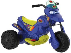 Mini Moto Elétrica Infantil Blue 2 Marchas 6V - Bandeirante