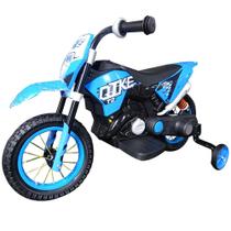 Mini Moto Elétrica Infantil Cross Importway Azul